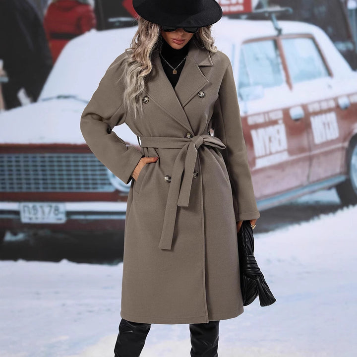 Bérénice | Manteau croisé ceinturé