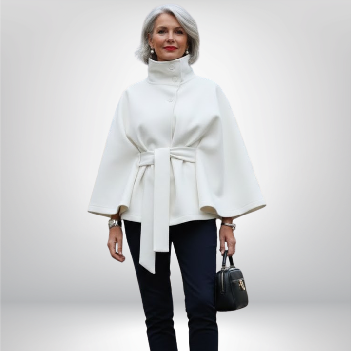 Amara™ | Cape Jacket avec Ceinture
