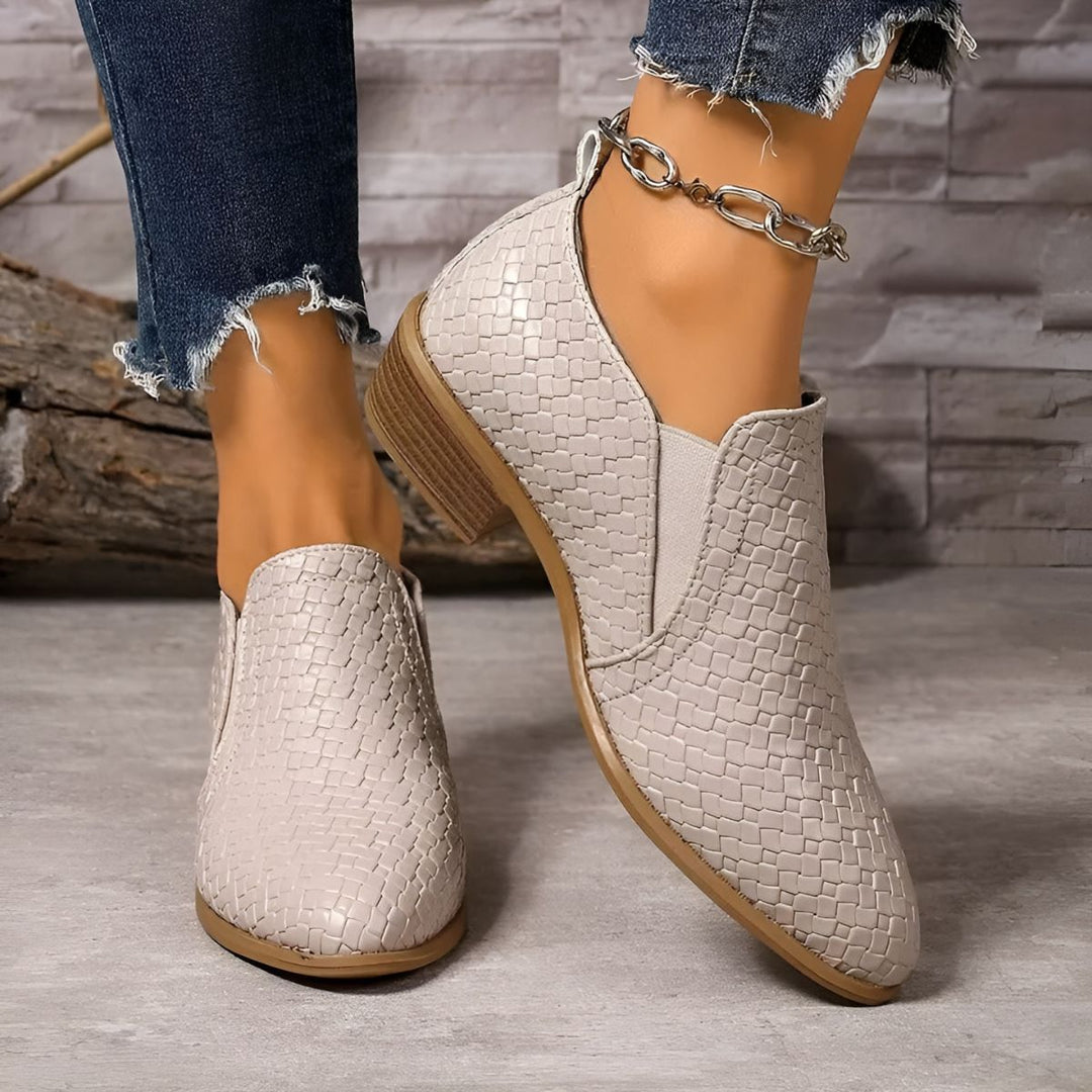 Alexia™ | Chaussures Oxford Orthopédiques en Cuir