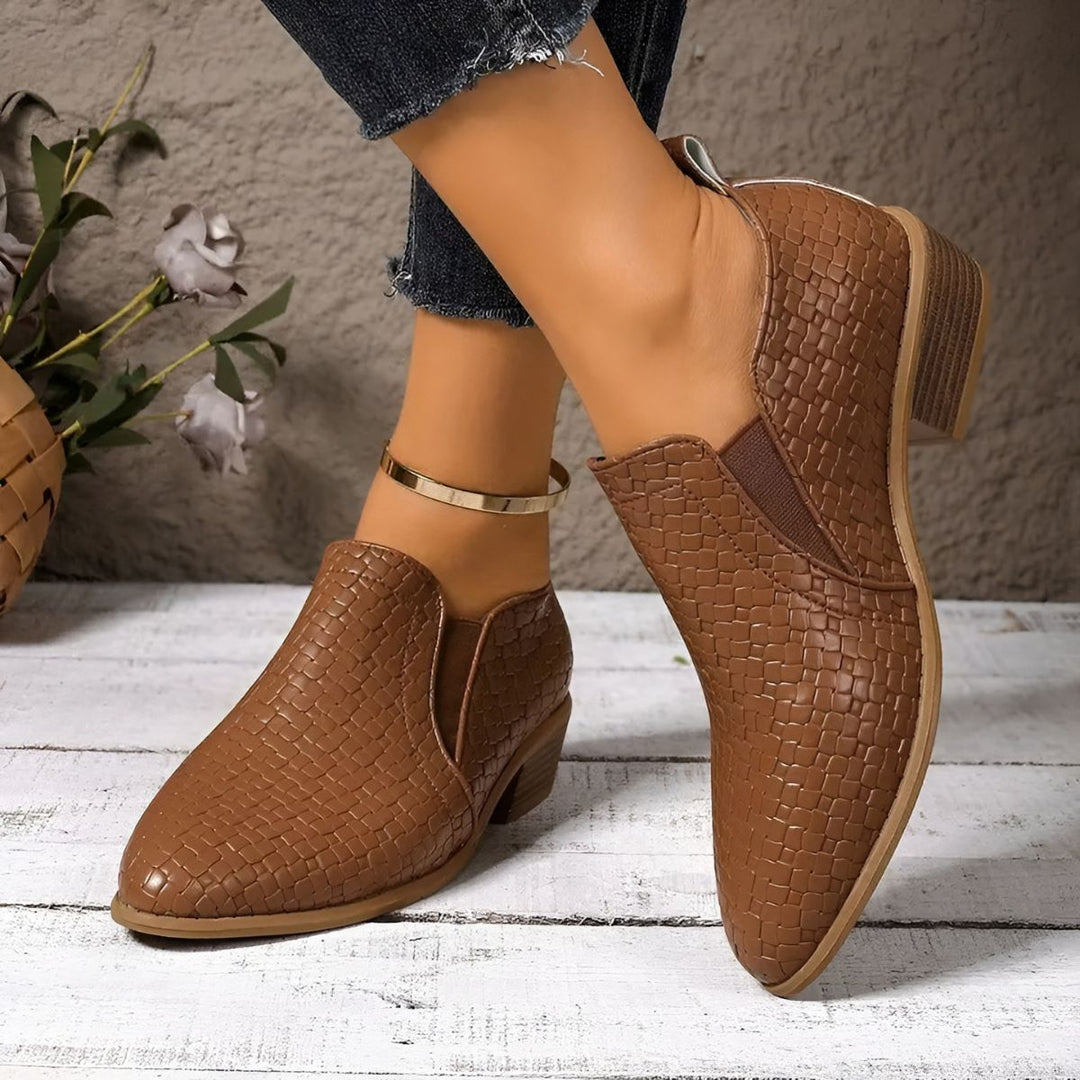 Alexia™ | Chaussures Oxford Orthopédiques en Cuir