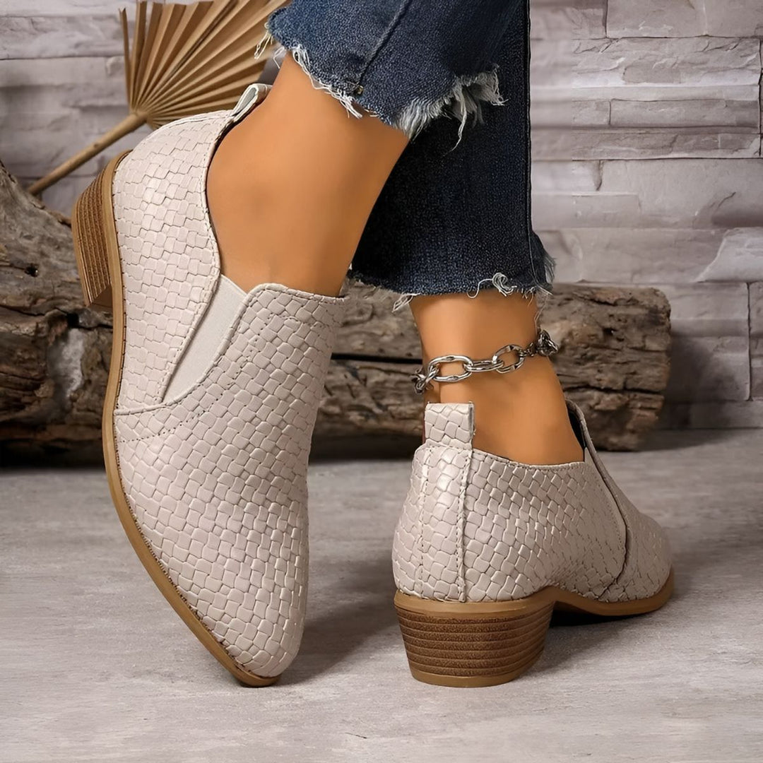 Alexia™ | Chaussures Oxford Orthopédiques en Cuir