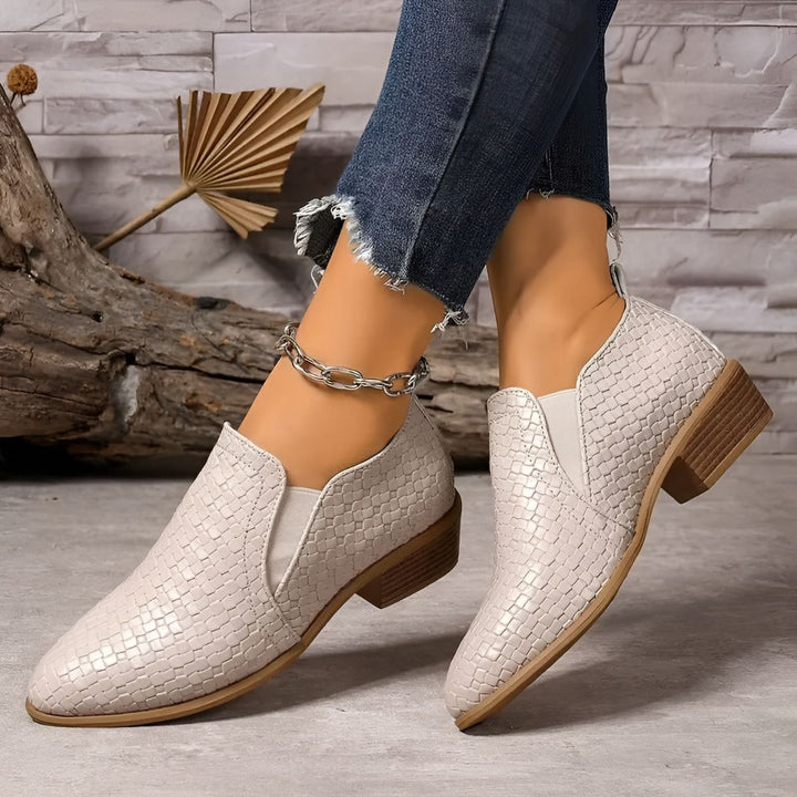 Alexia™ | Chaussures Oxford Orthopédiques en Cuir