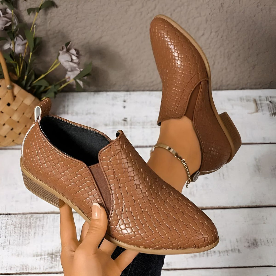 Alexia™ | Chaussures Oxford Orthopédiques en Cuir