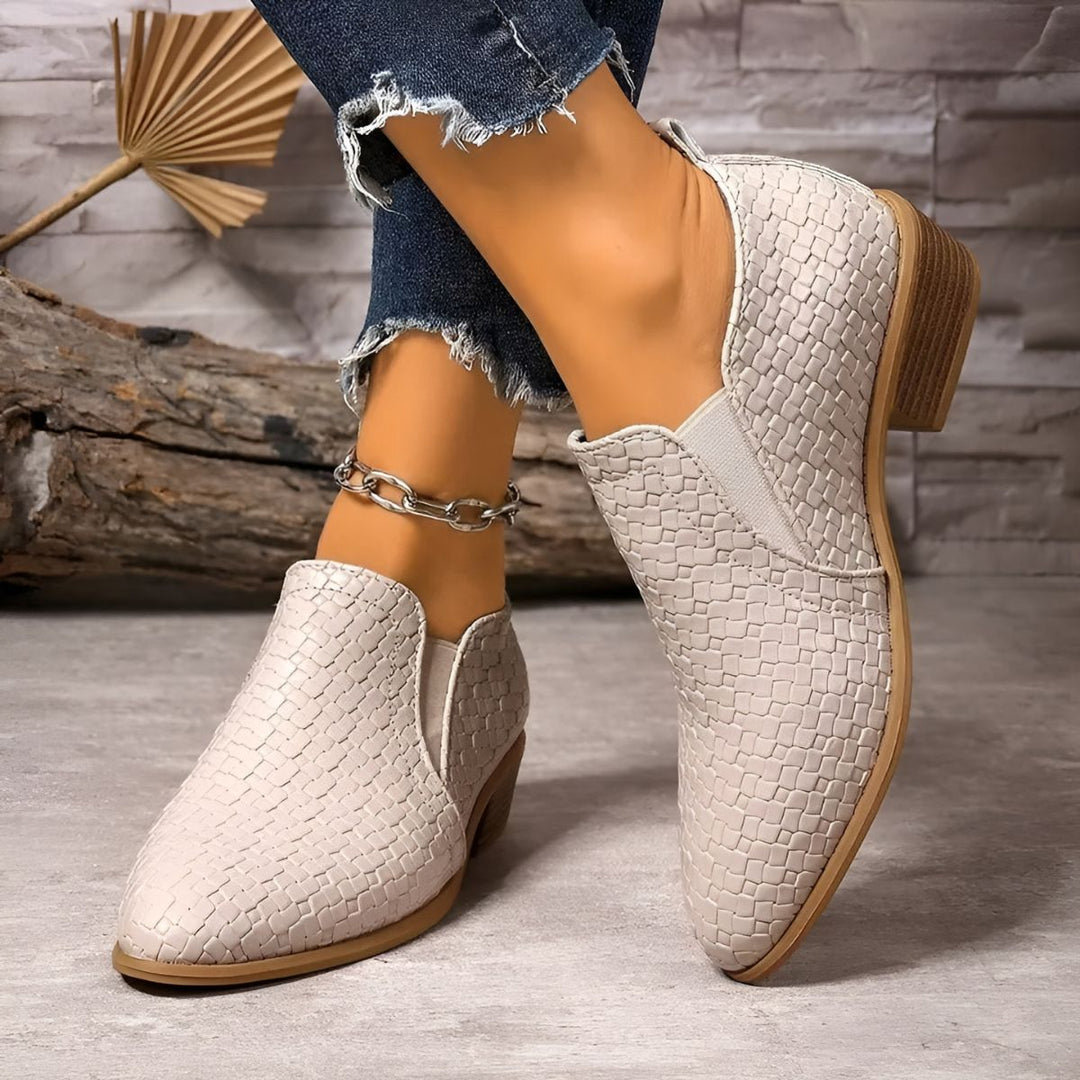 Alexia™ | Chaussures Oxford Orthopédiques en Cuir