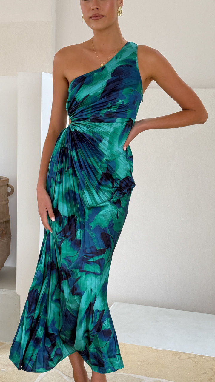 Sienna™ | Robe Maxi Élégante à Découpes