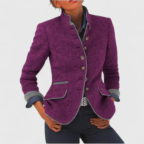 Lucie – Gilet Élégant Structuré
