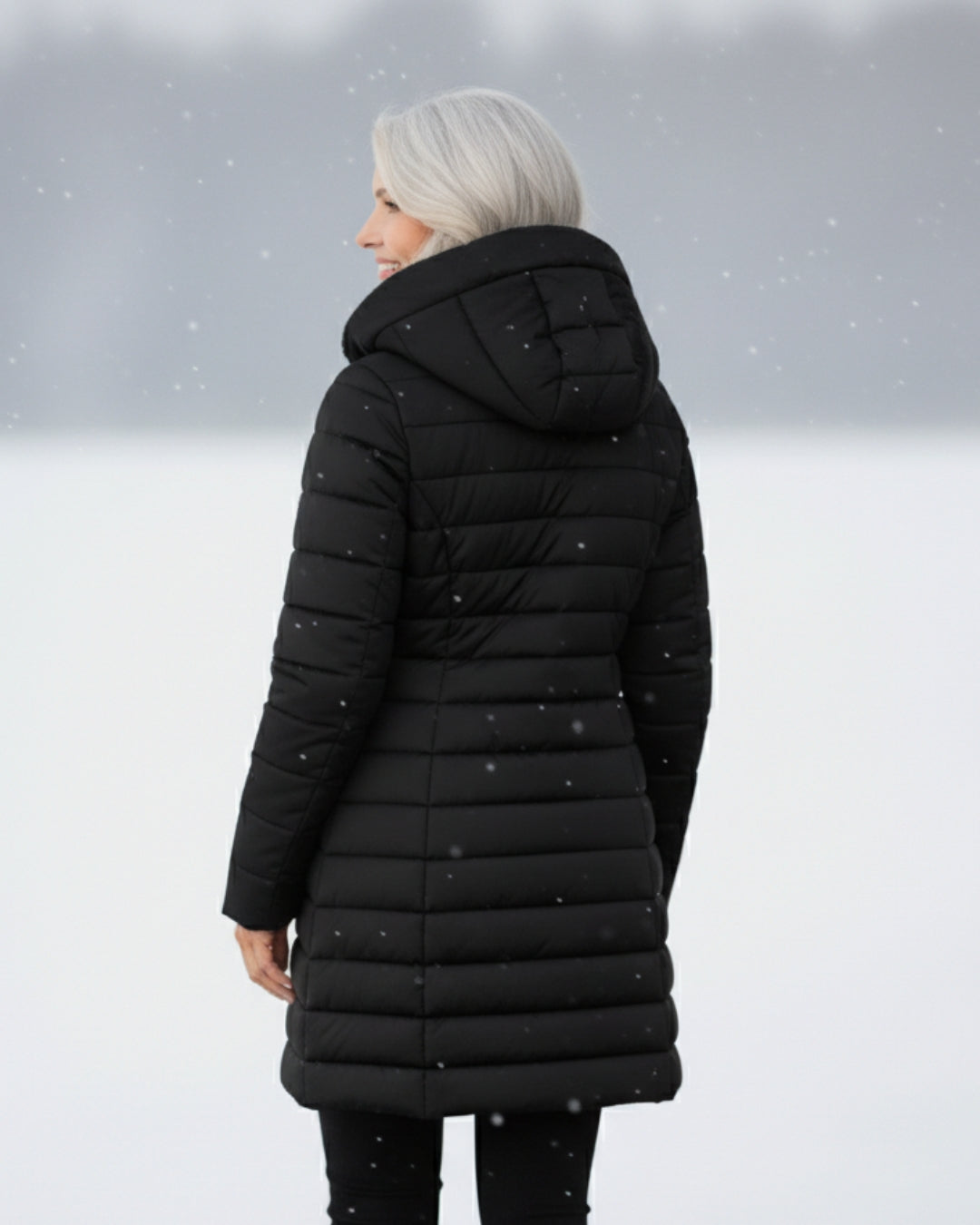 Clair | Manteau d’Hiver Chaud et Confortable — Doublure Polaire