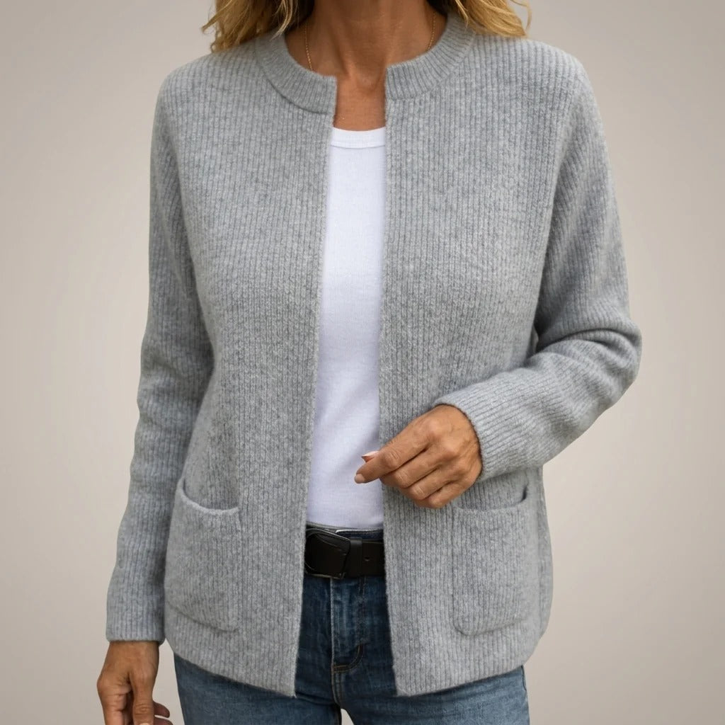 Marguerite | Cardigan ouvert à poches