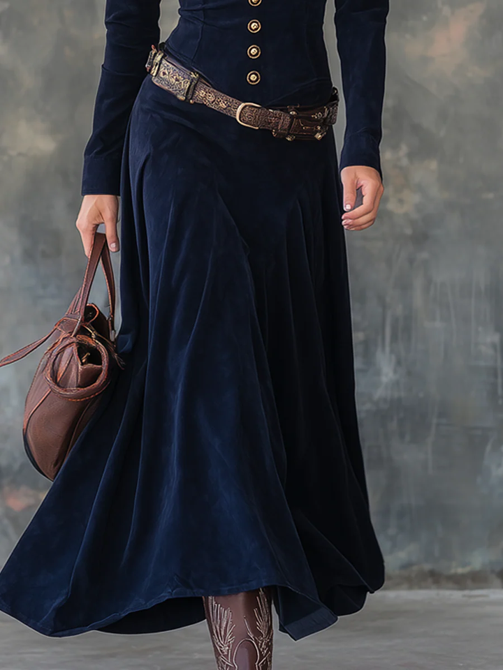 Vena™ | Robe Longue Fluide et Stylée