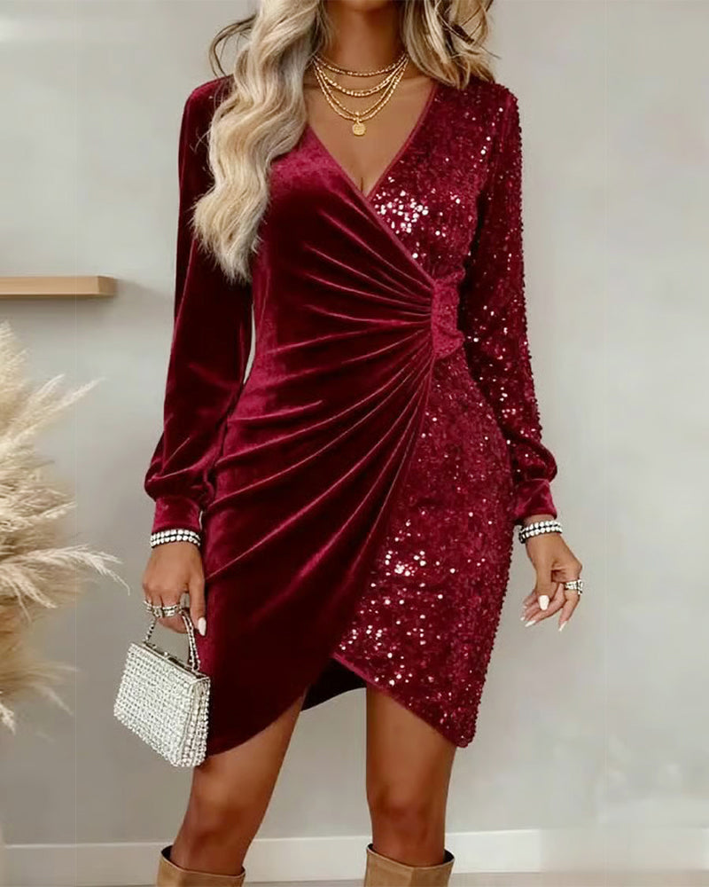 Vani™ | Robe de Soirée Élégante à Paillettes