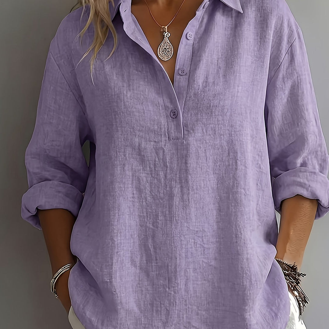 Blouse Lin Douce — L'Essentiel de l'Été