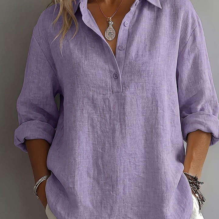 Blouse Lin Douce — L'Essentiel de l'Été