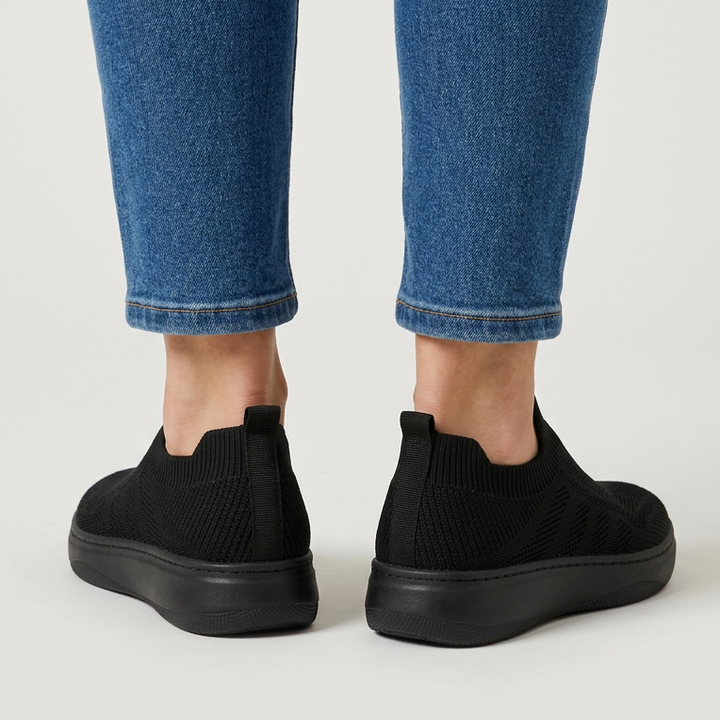 Martine | Slip-on Orthopédiques à tige tricotée