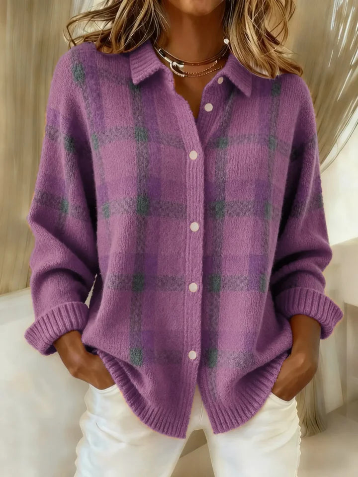 Cait | Chemise Boutonnée Douce et Colorée