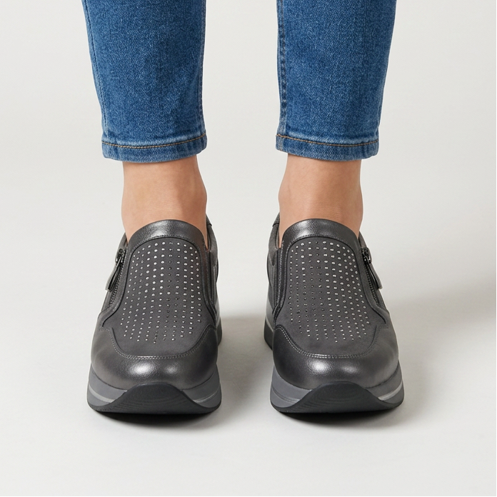 Joëlle | Sneaker compensée