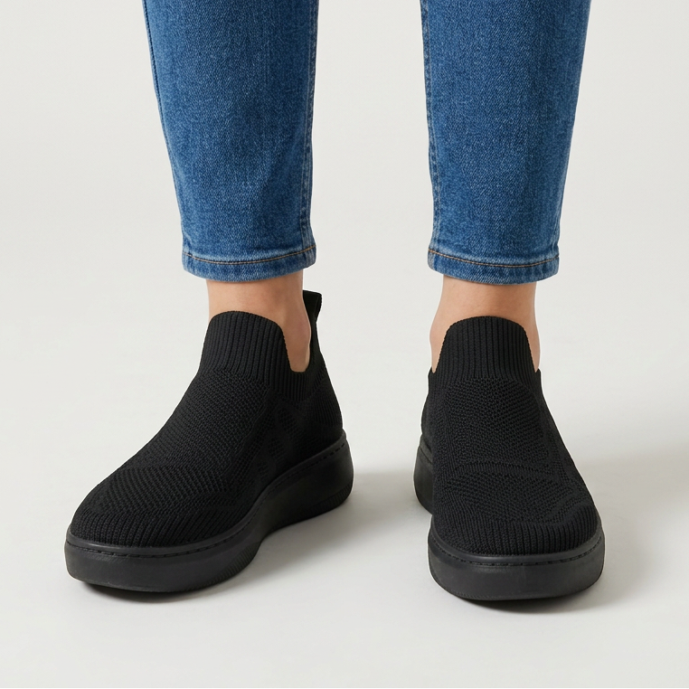 Martine | Slip-on Orthopédiques à tige tricotée