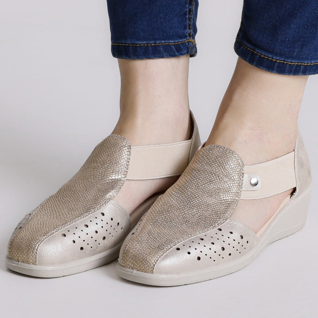 Eliane | Mocassin Orthopédiques compensé