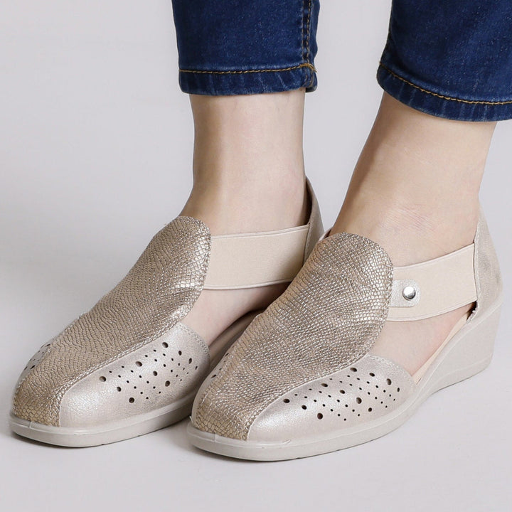Eliane | Mocassin Orthopédiques compensé