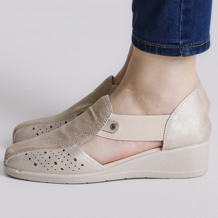 Eliane | Mocassin Orthopédiques compensé