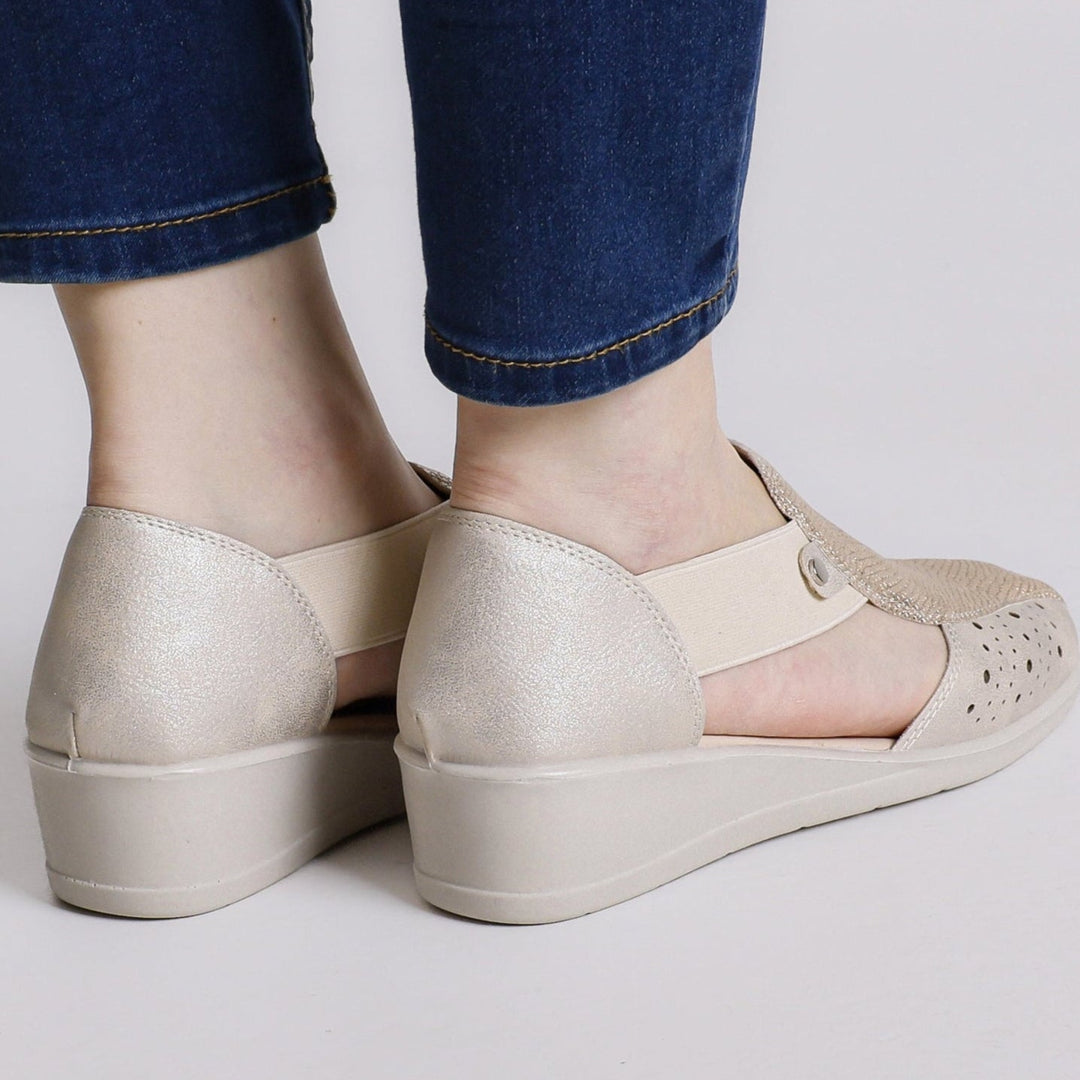 Eliane | Mocassin Orthopédiques compensé