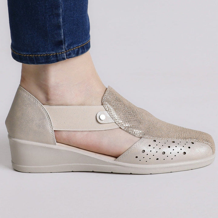 Eliane | Mocassin Orthopédiques compensé