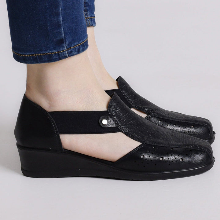 Eliane | Mocassin Orthopédiques compensé