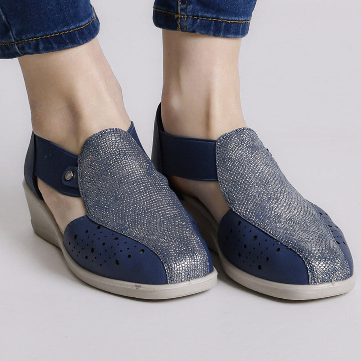Eliane | Mocassin Orthopédiques compensé