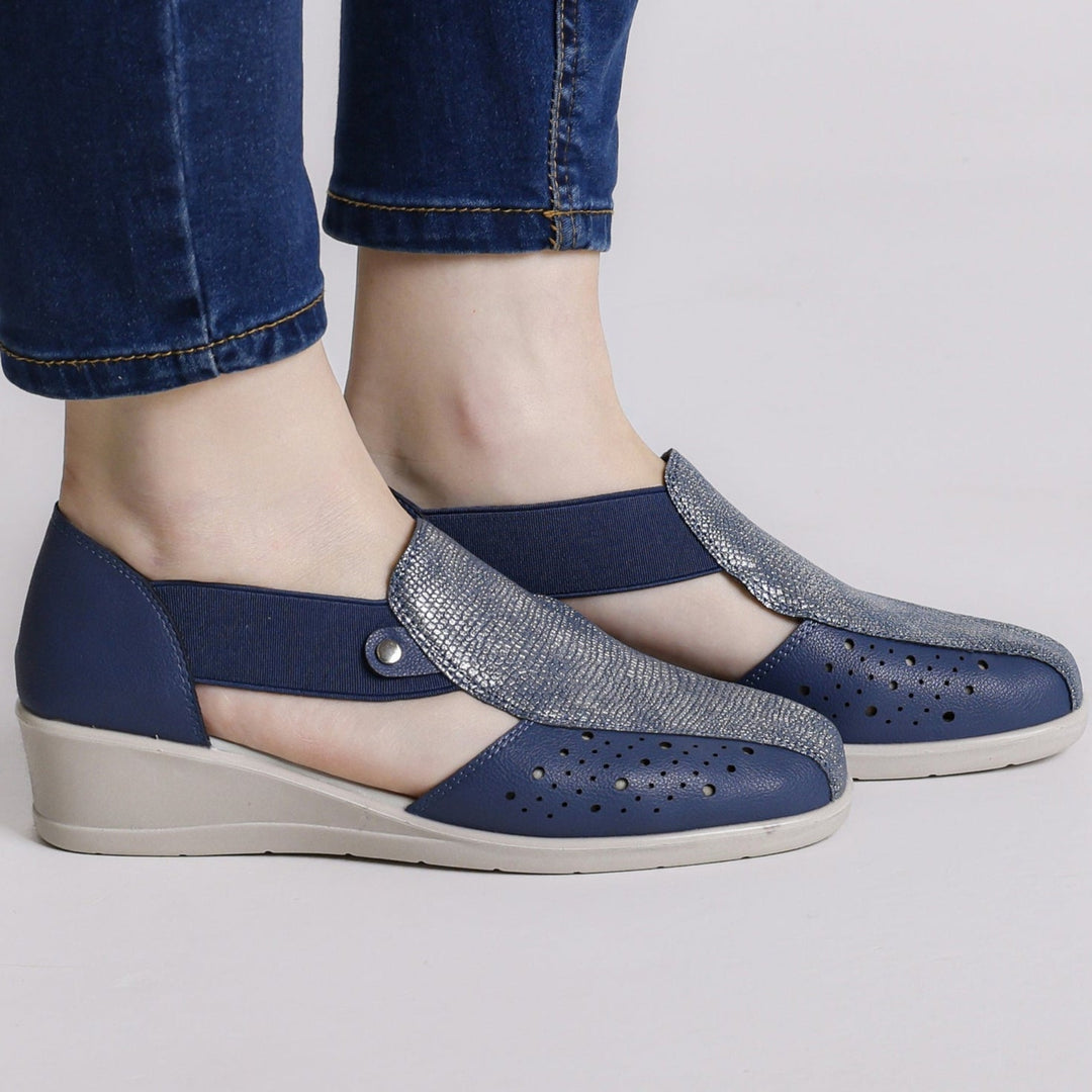 Eliane | Mocassin Orthopédiques compensé
