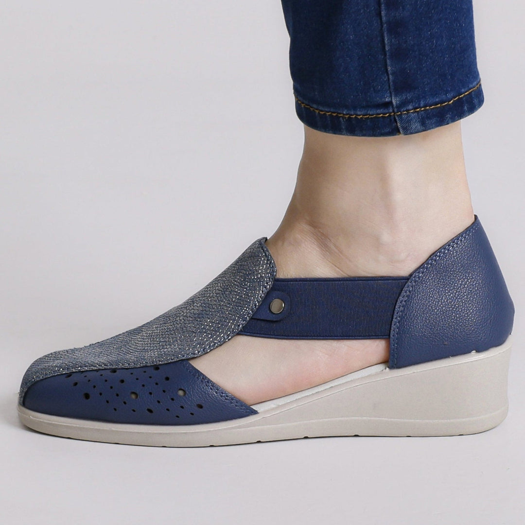 Eliane | Mocassin Orthopédiques compensé