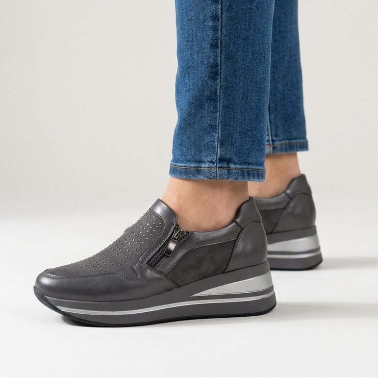 Joëlle | Sneaker compensée
