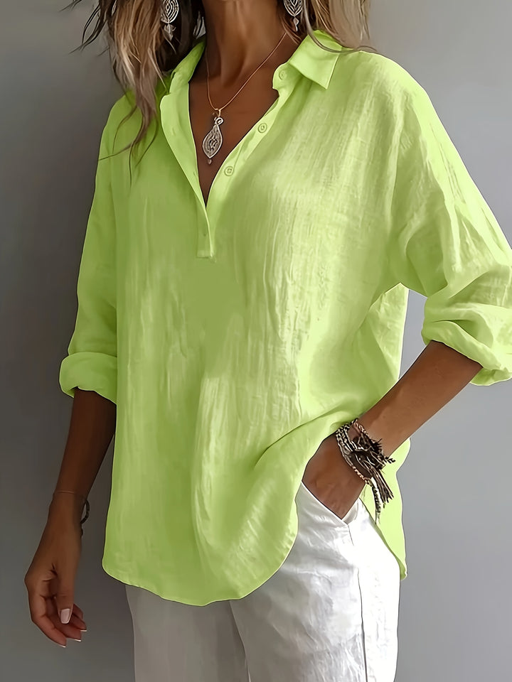Blouse Lin Douce — L'Essentiel de l'Été