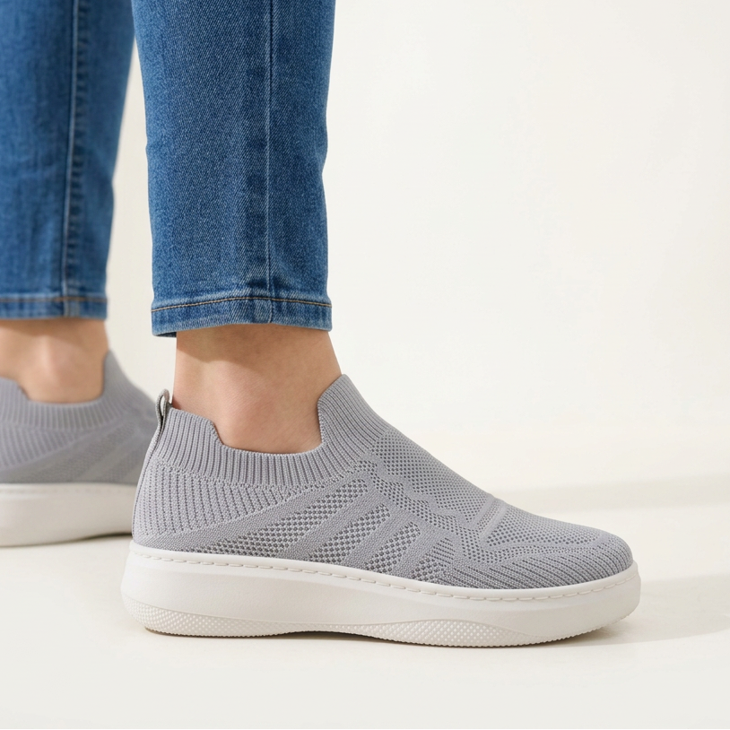 Martine | Slip-on Orthopédiques à tige tricotée