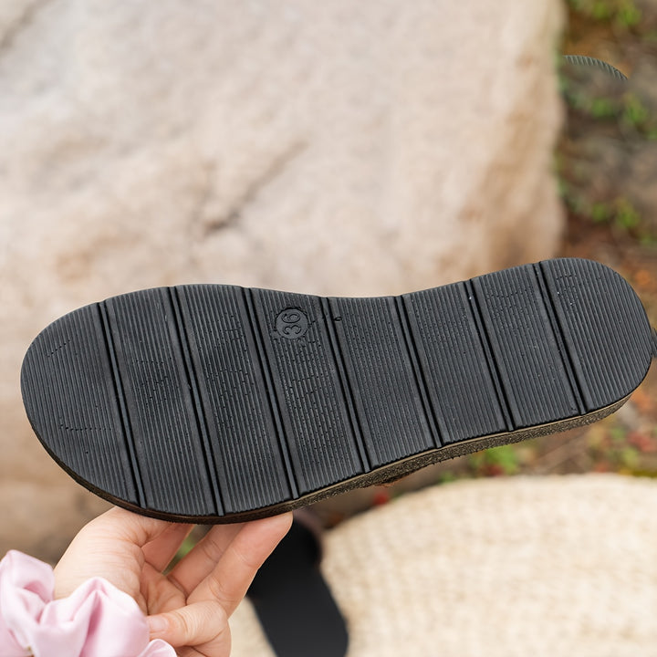 Sandales Croisées Confort — Légèreté et Style pour l'Été
