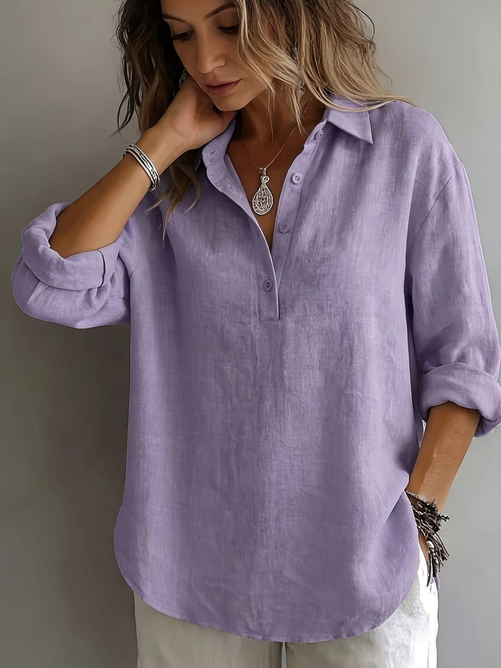 Blouse Lin Douce — L'Essentiel de l'Été