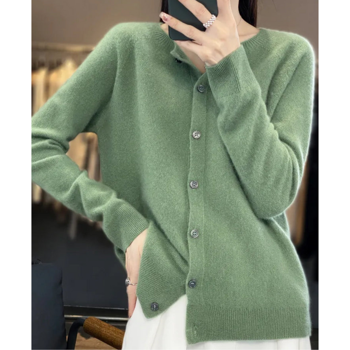 Adèle - Cardigan Élégant Maille Boutonné