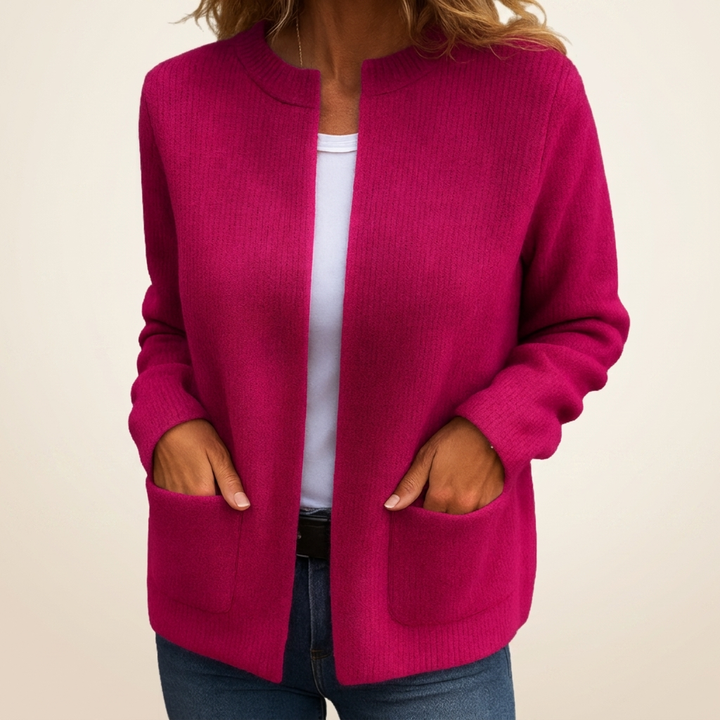 Solange | Cardigan ouvert à poches