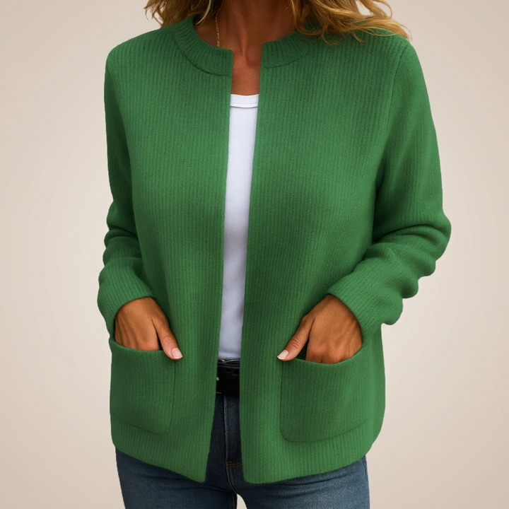 Solange | Cardigan ouvert à poches