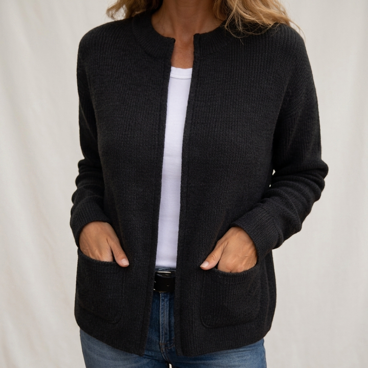 Solange | Cardigan ouvert à poches
