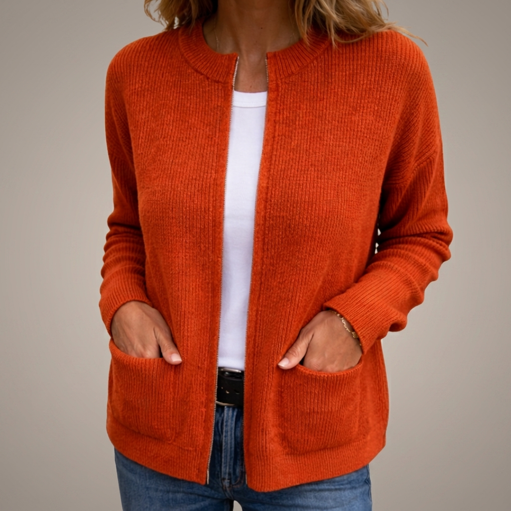 Solange | Cardigan ouvert à poches