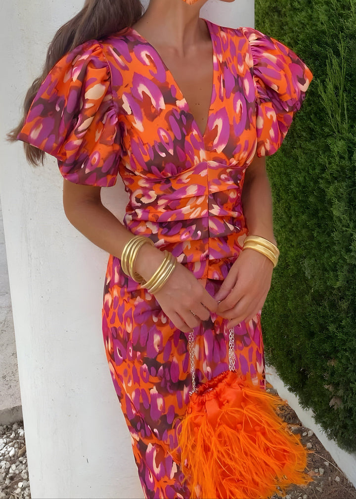Robe Fleurie Éclat d'Été