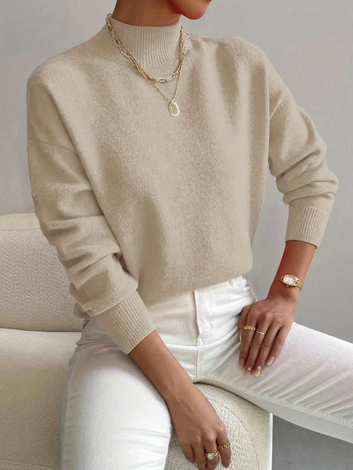 Madeleine | Pull col montant oversize