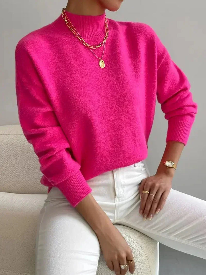 Madeleine | Pull col montant oversize