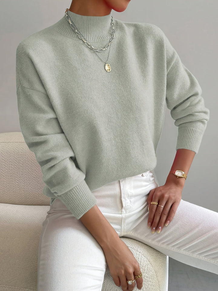 Madeleine | Pull col montant oversize