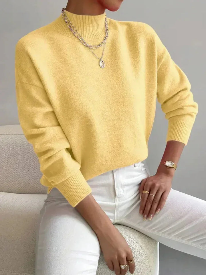 Madeleine | Pull col montant oversize