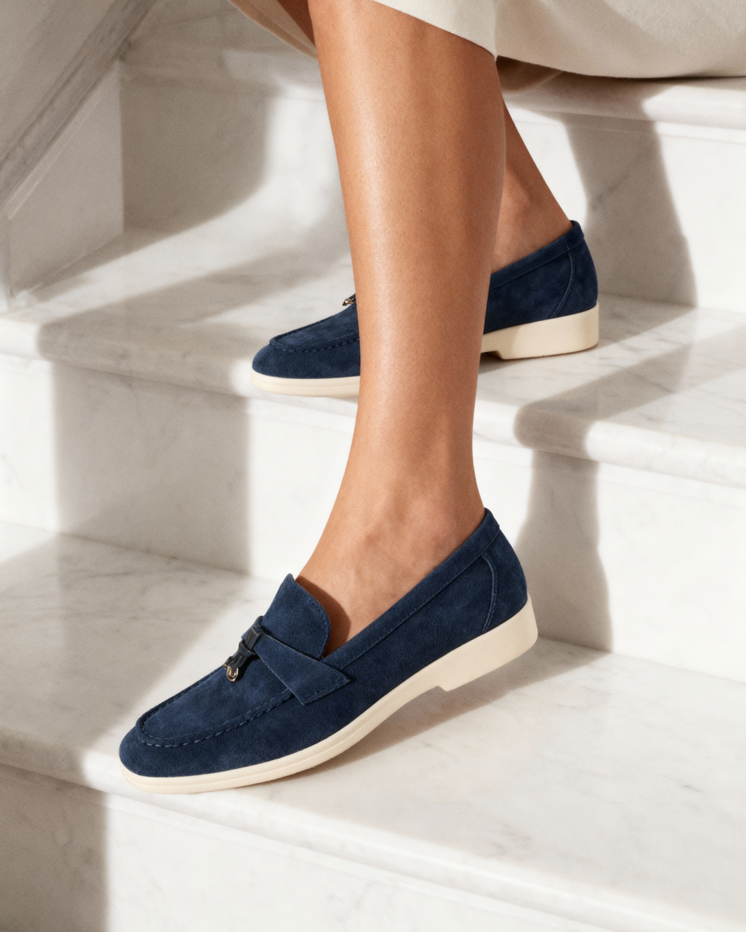 Élise™ – Mocassins en daim premium