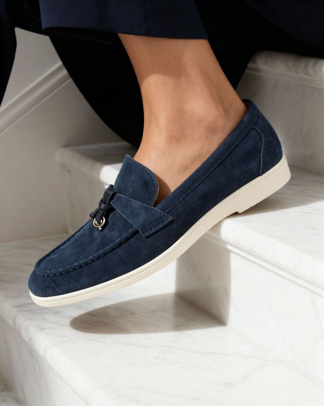 Élise™ – Mocassins en daim premium