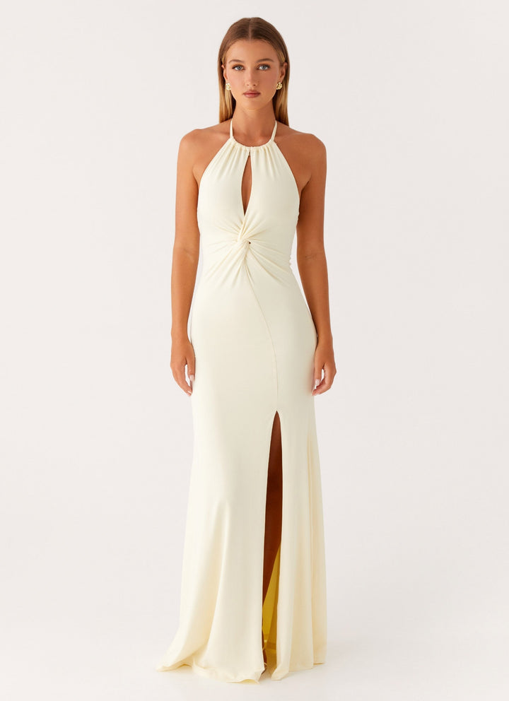 AURORE ÉCLIPSANTE – ROBE LONGUE