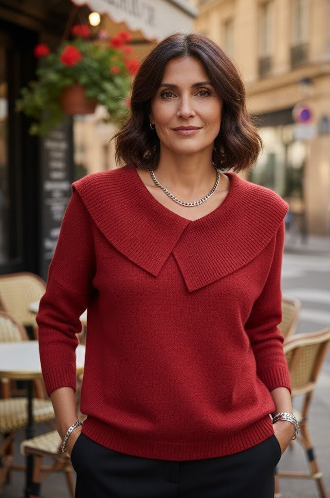Lucia | Pull chaud à col souple