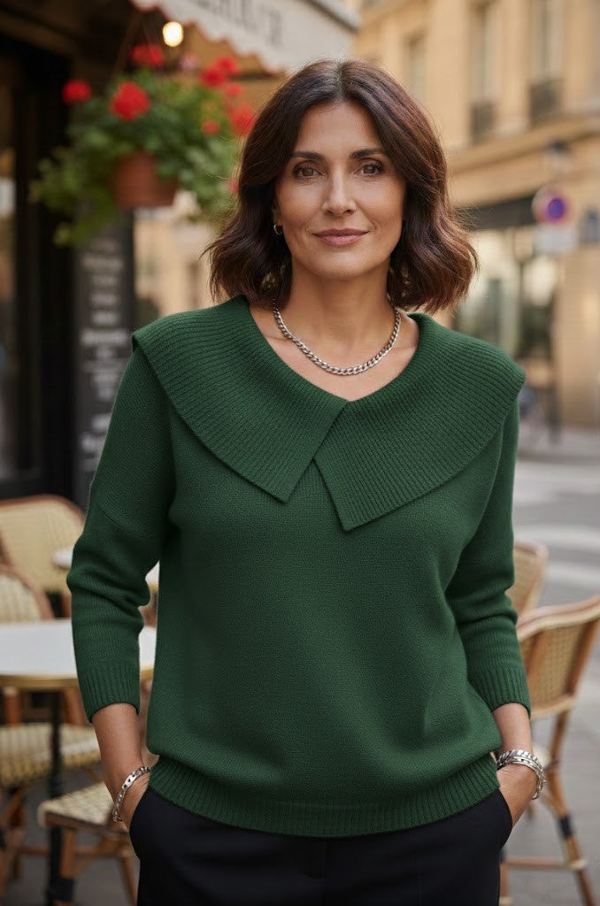 Lucia | Pull chaud à col souple