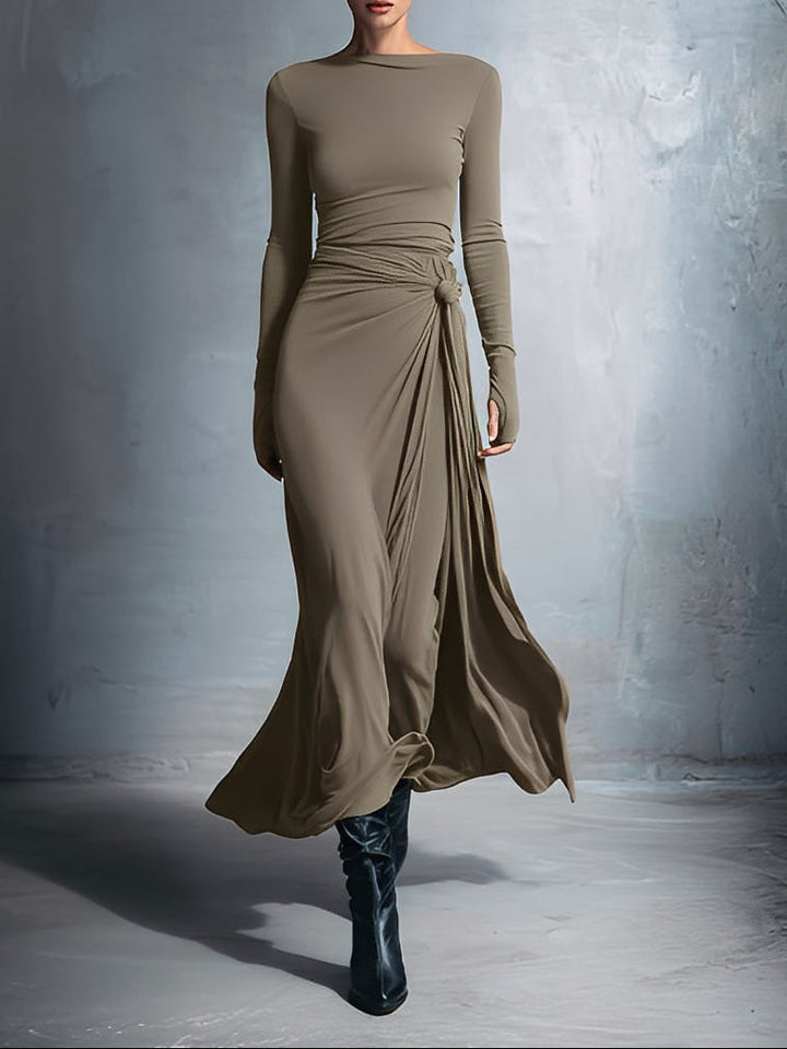 Veya™ | Robe Maxi Fluide Élégante